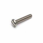 Stainless Steel Pan Head Slotted Machine Screw Grade A2 DIN85