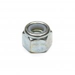 Steel Nylon Inserted Self Locking Nut P Type BSF Zinc Plated
