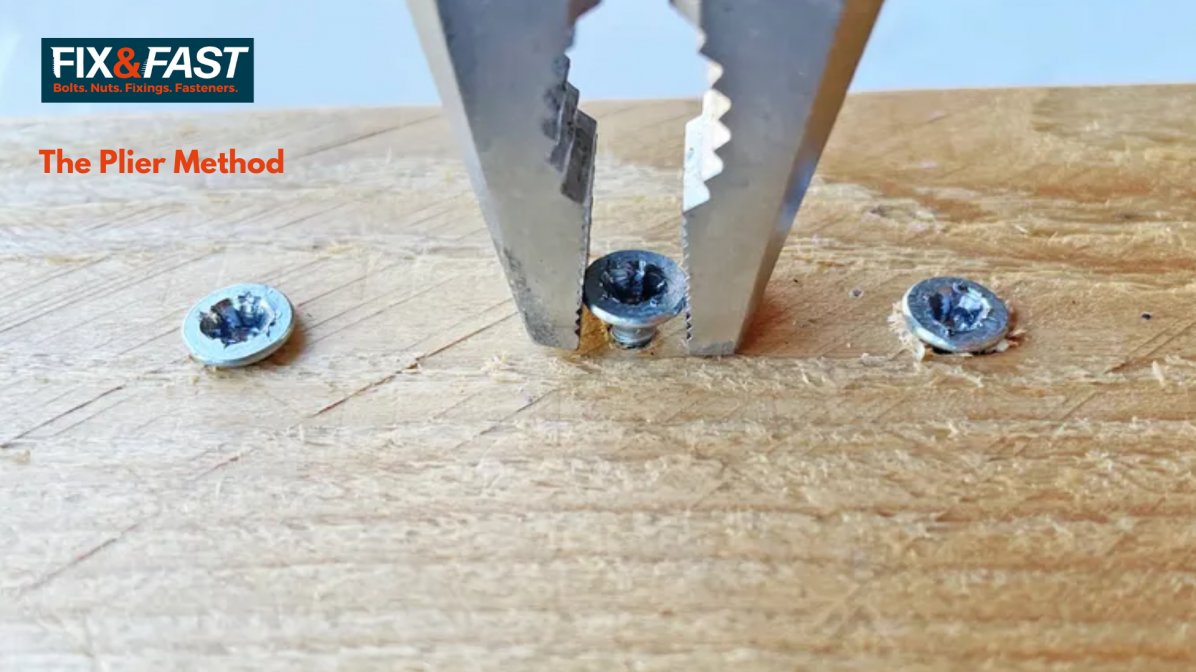 Remove a Stripped Screw Using Pliers