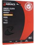 Abracs Blue Emery Cloth Sheet (25 Pack)