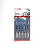 Bosch Jigsaw Blades for Perspex & Metal (5 Pack)