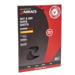 Abracs Wet & Dry Paper Sheet (25 Pack)