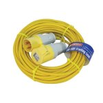Traling Extension Cable 14mtr 110v 1.5mm Cable 16A