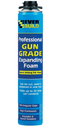 Everbuild Gun Grade Expanding Foam 750ml