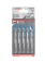 Bosch Jigsaw Blade for Aluminium (5 Pack)