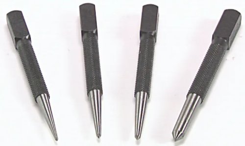 Centre Punch Set 3.2 4.0 4.8 & 6.35mm