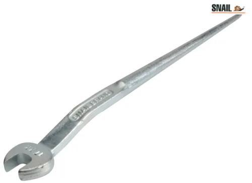 Snail Open End Cranked Podger Spanner