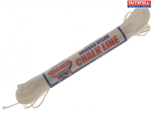 Faithfull FAI301 Braided Nylon Chalk Line 18mtr