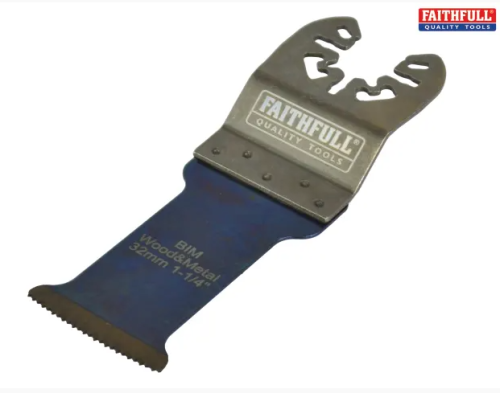 Faithfull FAIMF Multitool Blade Arc Cut for Wood & Metal