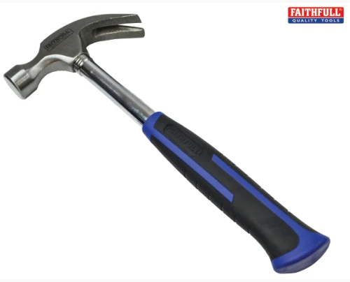 Faithfull FAICAS Claw Hammer, Steel Shaft