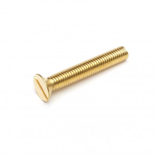 Brass Countersunk Slotted Machine Screw DIN963