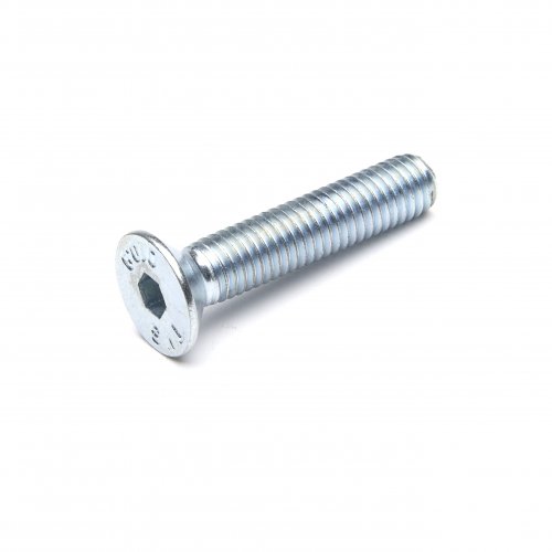 High Tensile Countersunk Socket Allen Screw Grade 10.9 Zinc Plated DIN7991