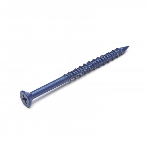 Countersunk Masonry Screw Blue