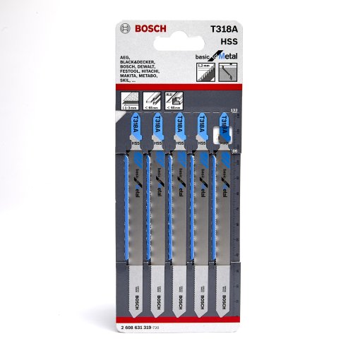 Bosch Jigsaw Blades for Metal (5 Pack)