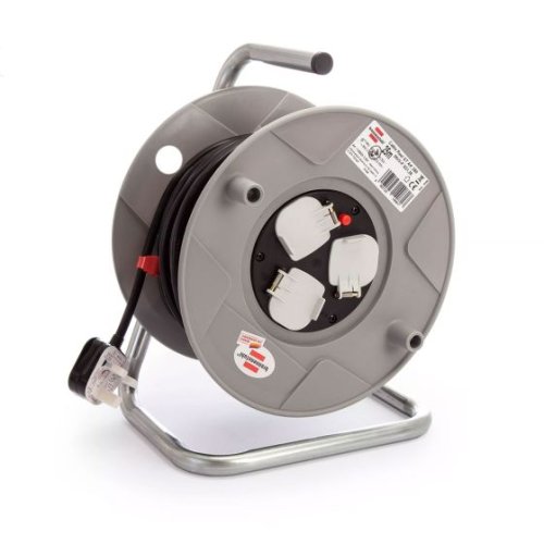 Garant Cable Reel 3-Socket 25mtr 240v 1.5mm Cable